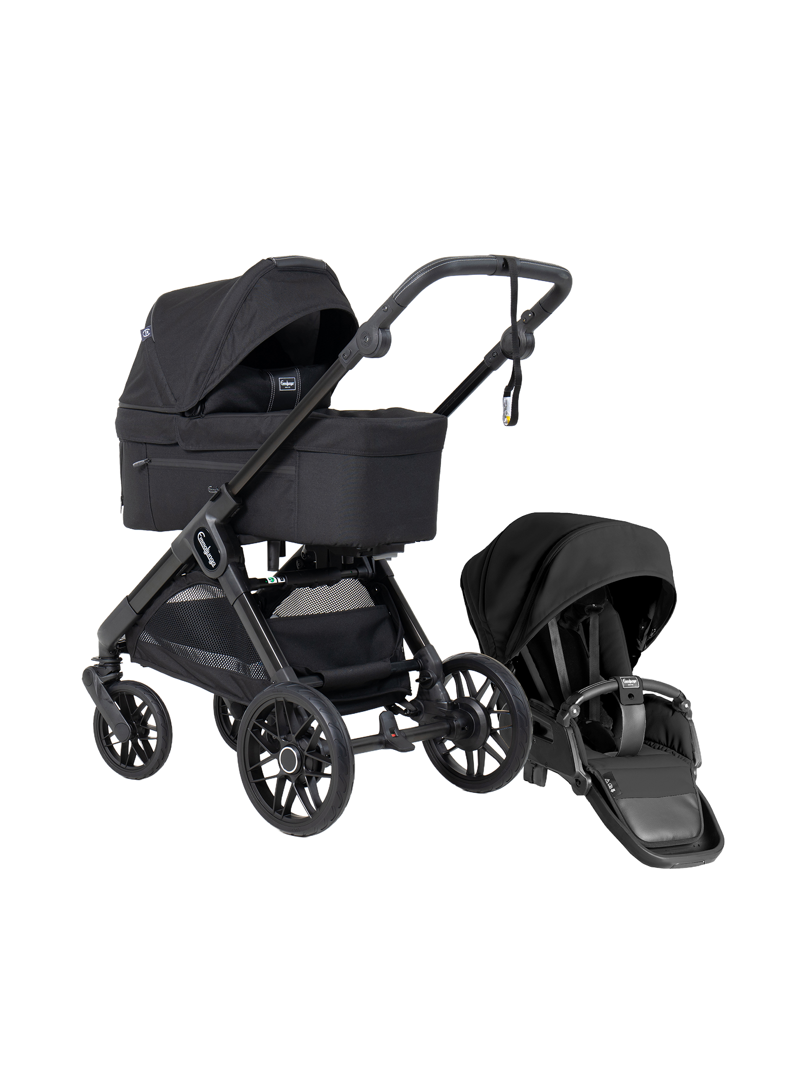 Emmaljunga Sento Max Flat+ - Urban Black